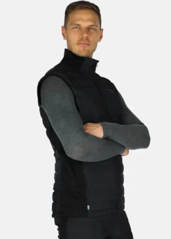 Best Swedemount Nordic Hybrid Vest Black/Charcoal