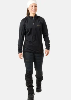 Hot Swedemount Nordic Wind 1/2 Zip W Black