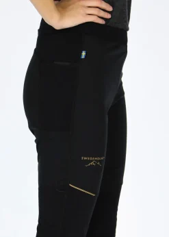 Swedemount Nordic Wind tights W Black/Charcoal
