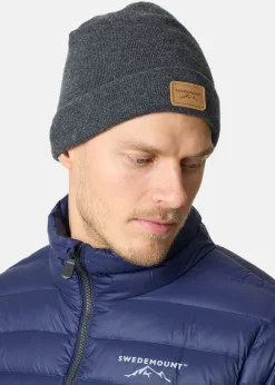 Online Swedemount Nordkap Logo Wool Hat Charcoal Melange