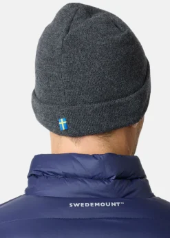 Online Swedemount Nordkap Logo Wool Hat Charcoal Melange