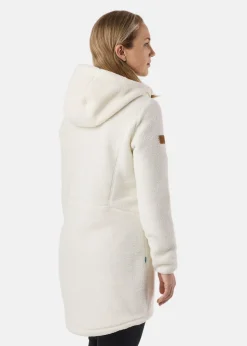 Sale Swedemount Nordkap Pile Coat W Off White