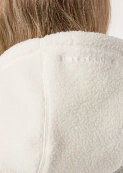Sale Swedemount Nordkap Pile Coat W Off White