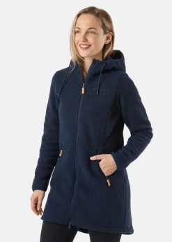 Swedemount Nordkap Pile Coat W Navy