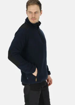 Hot Swedemount Nordkap Pile Halfneck Navy/Black