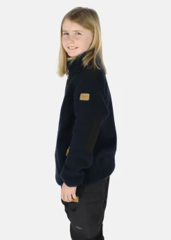 Clearance Swedemount Nordkap Pile Halfneck JR Navy/Black