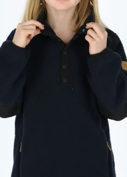 Clearance Swedemount Nordkap Pile Halfneck JR Navy/Black