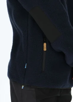 Clearance Swedemount Nordkap Pile Halfneck JR Navy/Black