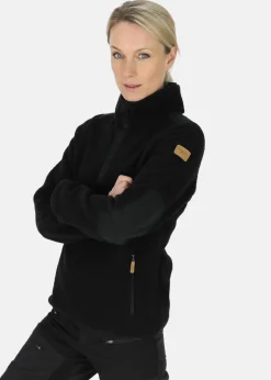 Swedemount Nordkap Pile Halfneck W Black/Black