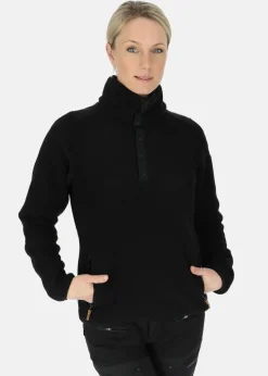 Swedemount Nordkap Pile Halfneck W Black/Black