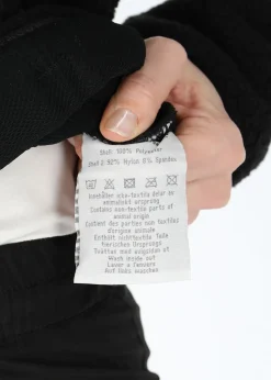 Swedemount Nordkap Pile Halfneck W Black/Black