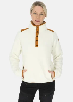 Online Swedemount Nordkap Pile Halfneck W Offwhite/Almond