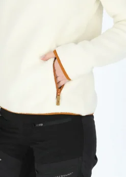 Online Swedemount Nordkap Pile Halfneck W Offwhite/Almond