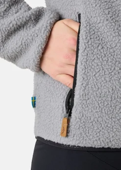 Discount Swedemount Nordkap Pile Halfneck W Lt Grey/Black