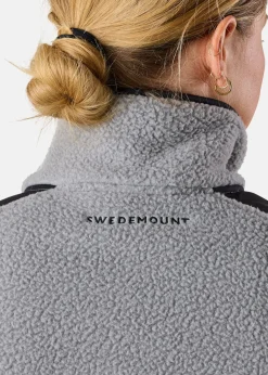 Discount Swedemount Nordkap Pile Halfneck W Lt Grey/Black