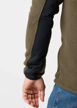 Sale Swedemount Nordkap Pile Jacket Dk Olive/Black