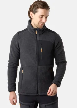 Best Swedemount Nordkap Pile Jacket Dk. Charcoal/Black