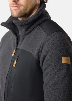 Best Swedemount Nordkap Pile Jacket Dk. Charcoal/Black