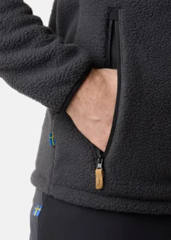 Best Swedemount Nordkap Pile Jacket Dk. Charcoal/Black