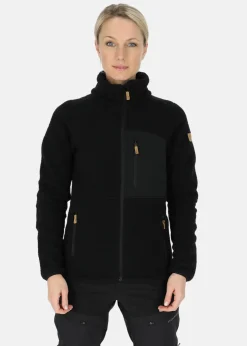 Hot Swedemount Nordkap Pile Jacket W Black/Black