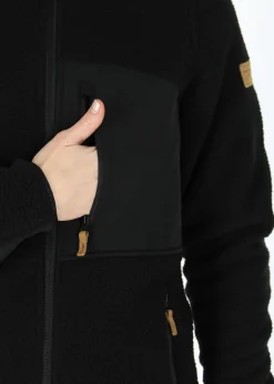 Hot Swedemount Nordkap Pile Jacket W Black/Black