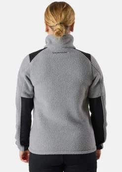 Hot Swedemount Nordkap Pile Jacket W Lt Grey/Black