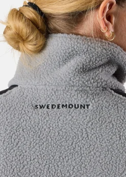 Hot Swedemount Nordkap Pile Jacket W Lt Grey/Black