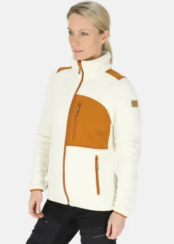 Best Swedemount Nordkap Pile Jacket W Offwhite/Almond
