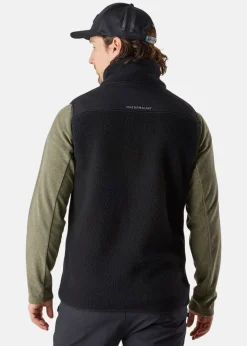 New Swedemount Nordkap Pile Vest Black/Black