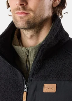 New Swedemount Nordkap Pile Vest Black/Black