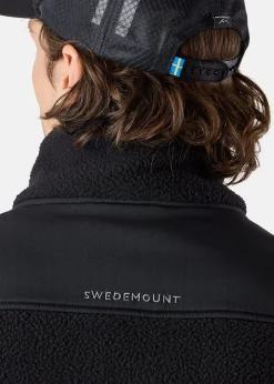 New Swedemount Nordkap Pile Vest Black/Black