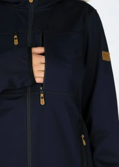 Outlet Swedemount Nordkap Softshell Jacket W Dk. Navy