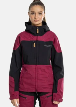 Discount Swedemount Nordkap Stretch Jacket W Burgundy/Black