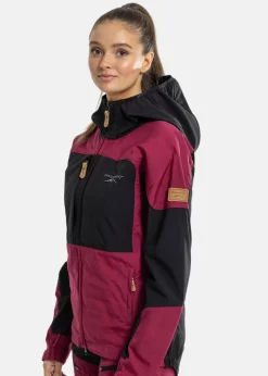 Discount Swedemount Nordkap Stretch Jacket W Burgundy/Black