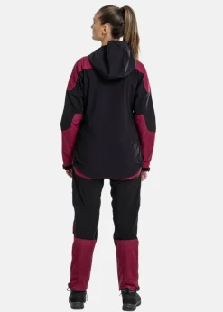 Discount Swedemount Nordkap Stretch Jacket W Burgundy/Black