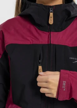 Discount Swedemount Nordkap Stretch Jacket W Burgundy/Black