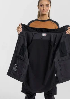 Online Swedemount Nordkap Stretch Jacket W Charcoal/Black