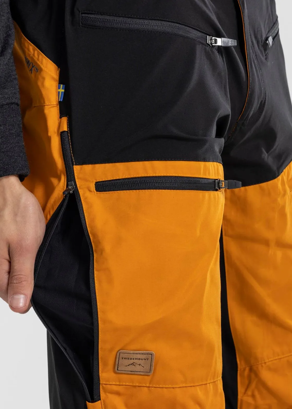 Swedemount Nordkap Stretch Pants 2.0 Yellow/Black