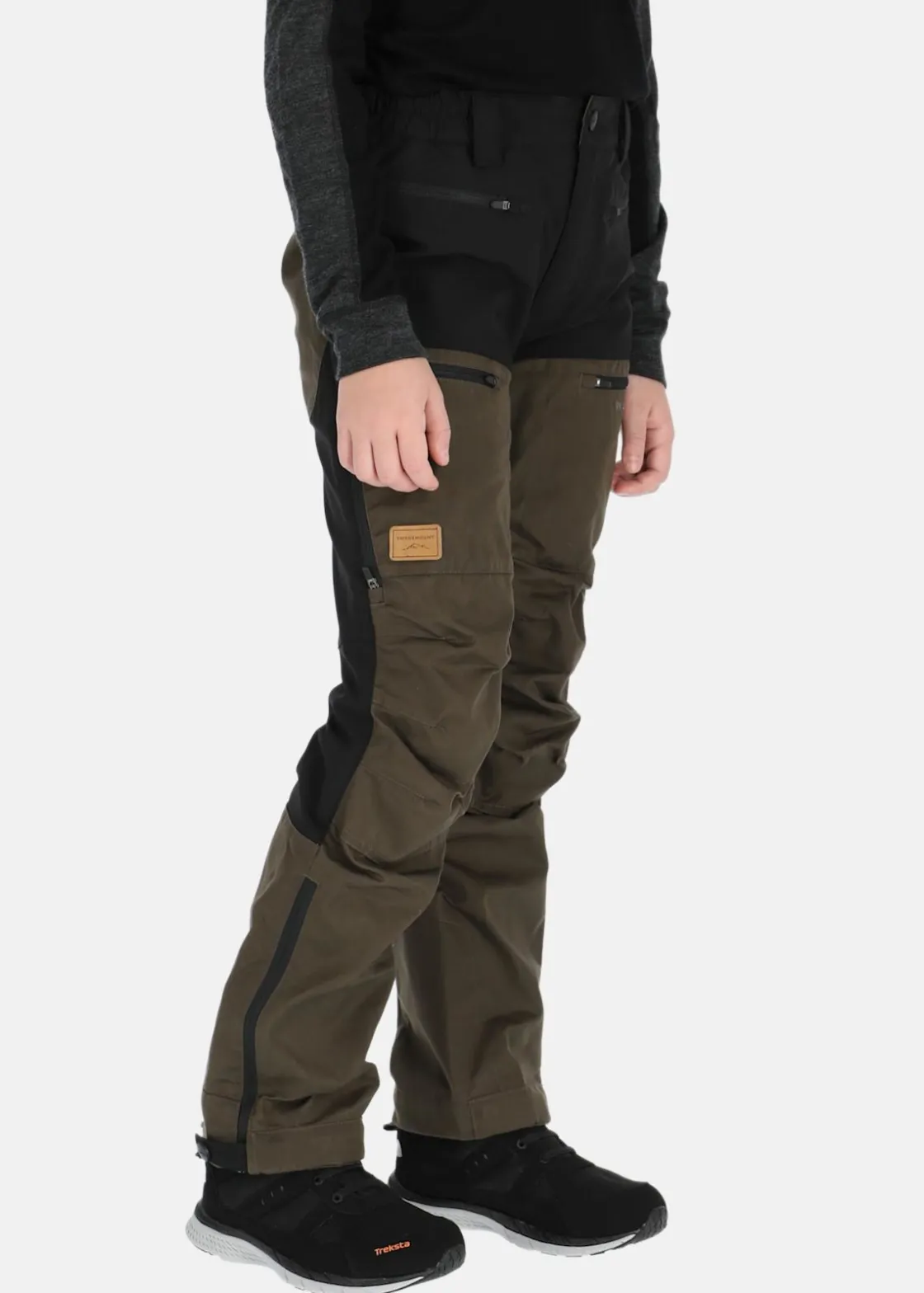 Best Swedemount Nordkap Stretch Pants 2.0 JR Olive/Black