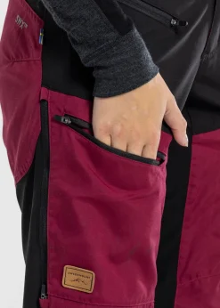 Discount Swedemount Nordkap Stretch Pants 2.0 W Burgundy/Black