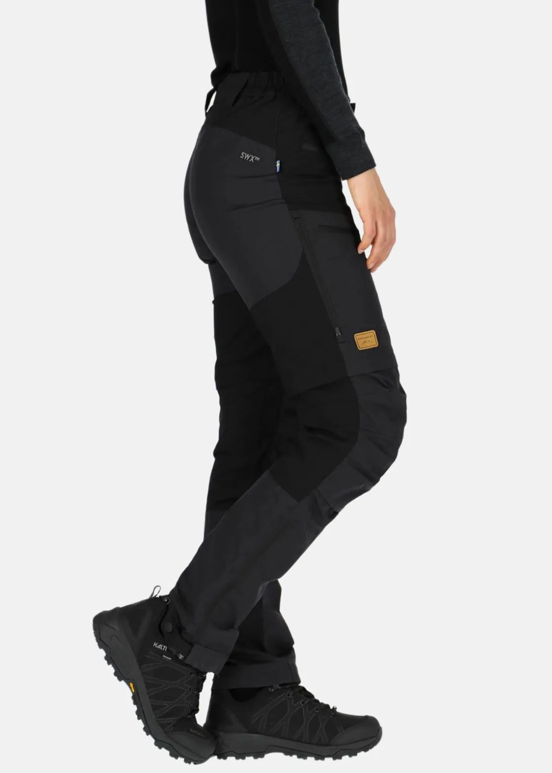 Swedemount Nordkap Zip-Off Pants 2.0 W Charcoal/Black