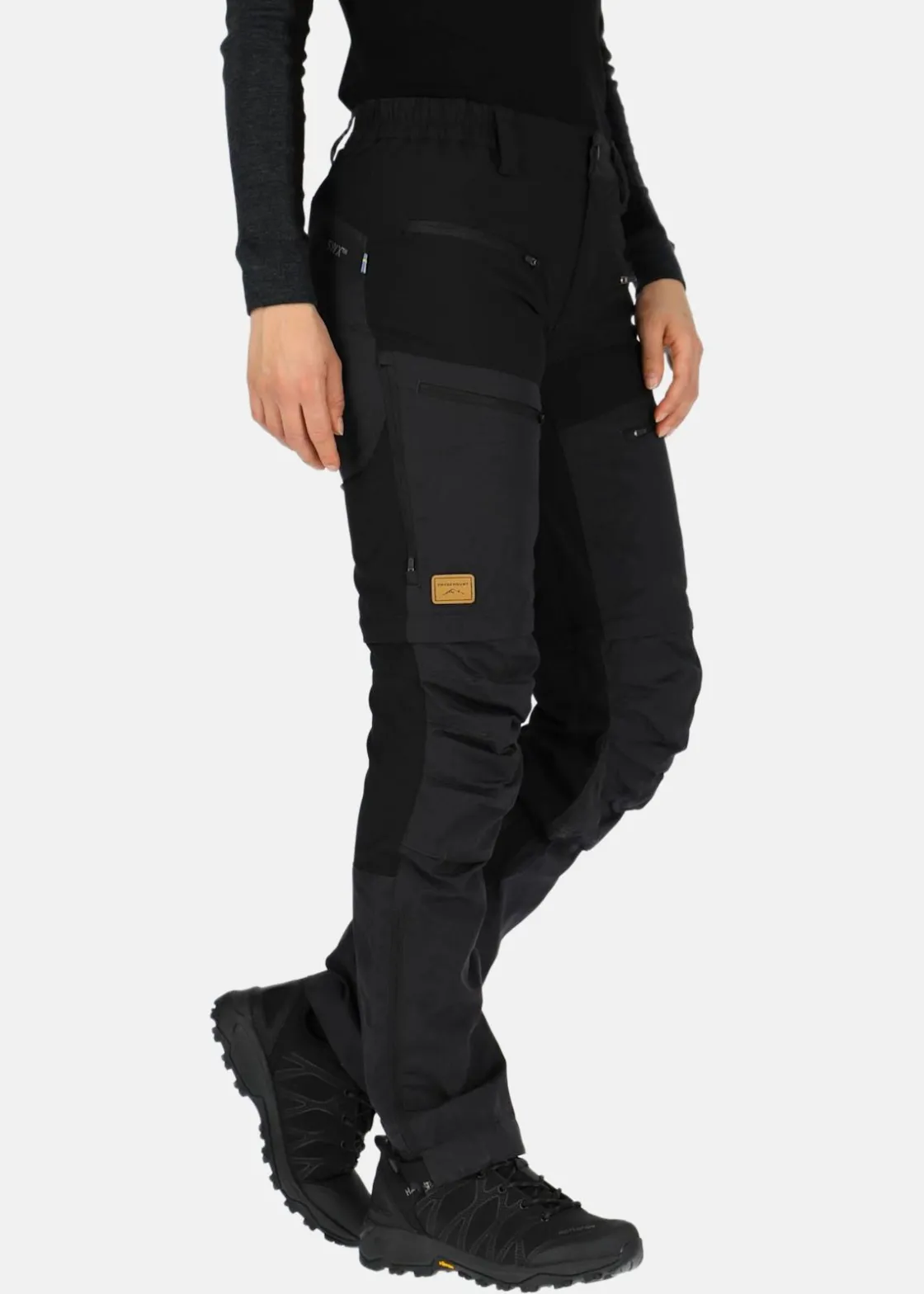 Swedemount Nordkap Zip-Off Pants 2.0 W Charcoal/Black