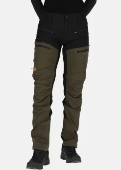 Outlet Swedemount Nordkap Zip-Off Pants 2.0 W Olive/Black