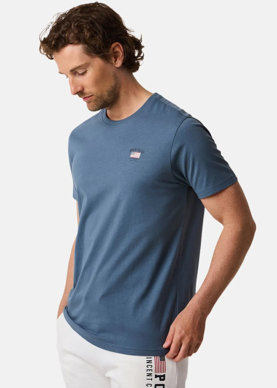 Sale Saint Vincent North Carolina Tee Denim Blue