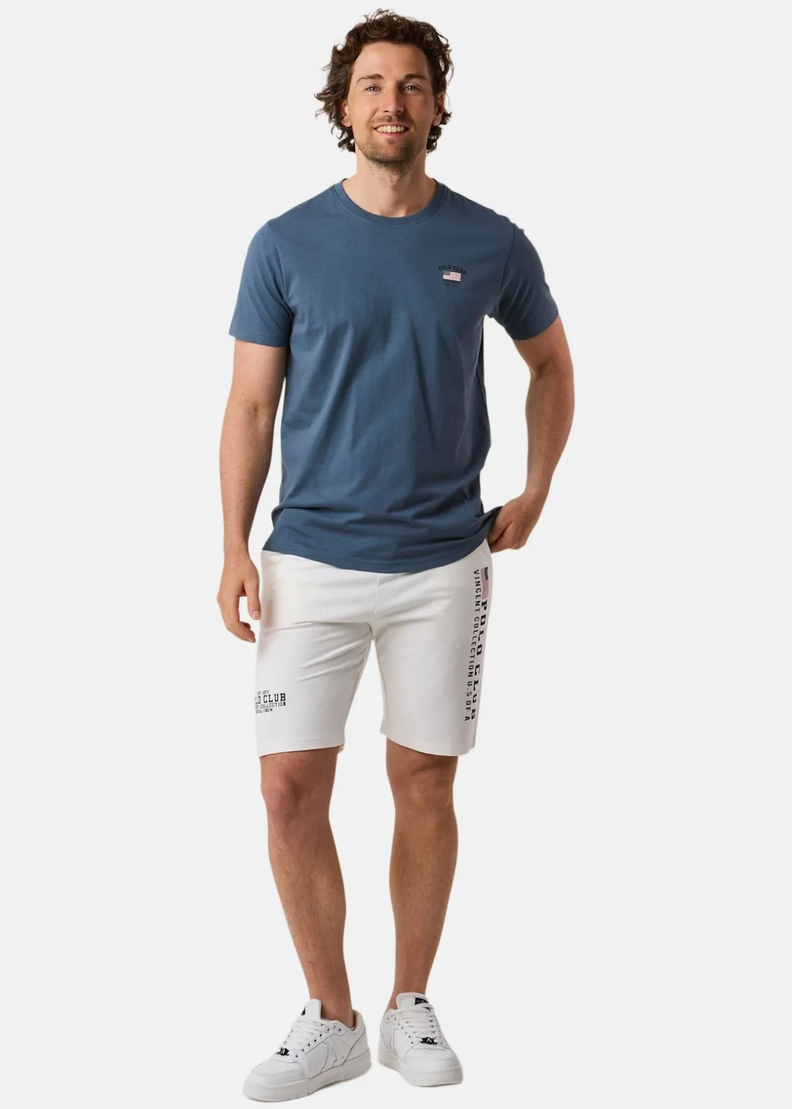 Sale Saint Vincent North Carolina Tee Denim Blue