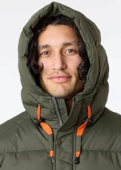 New Tuxer NORTH POLE DOWN JACKET Dark olive