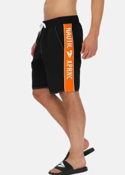 New Nautic XPRNC Ocean Beachshorts Black/Orange