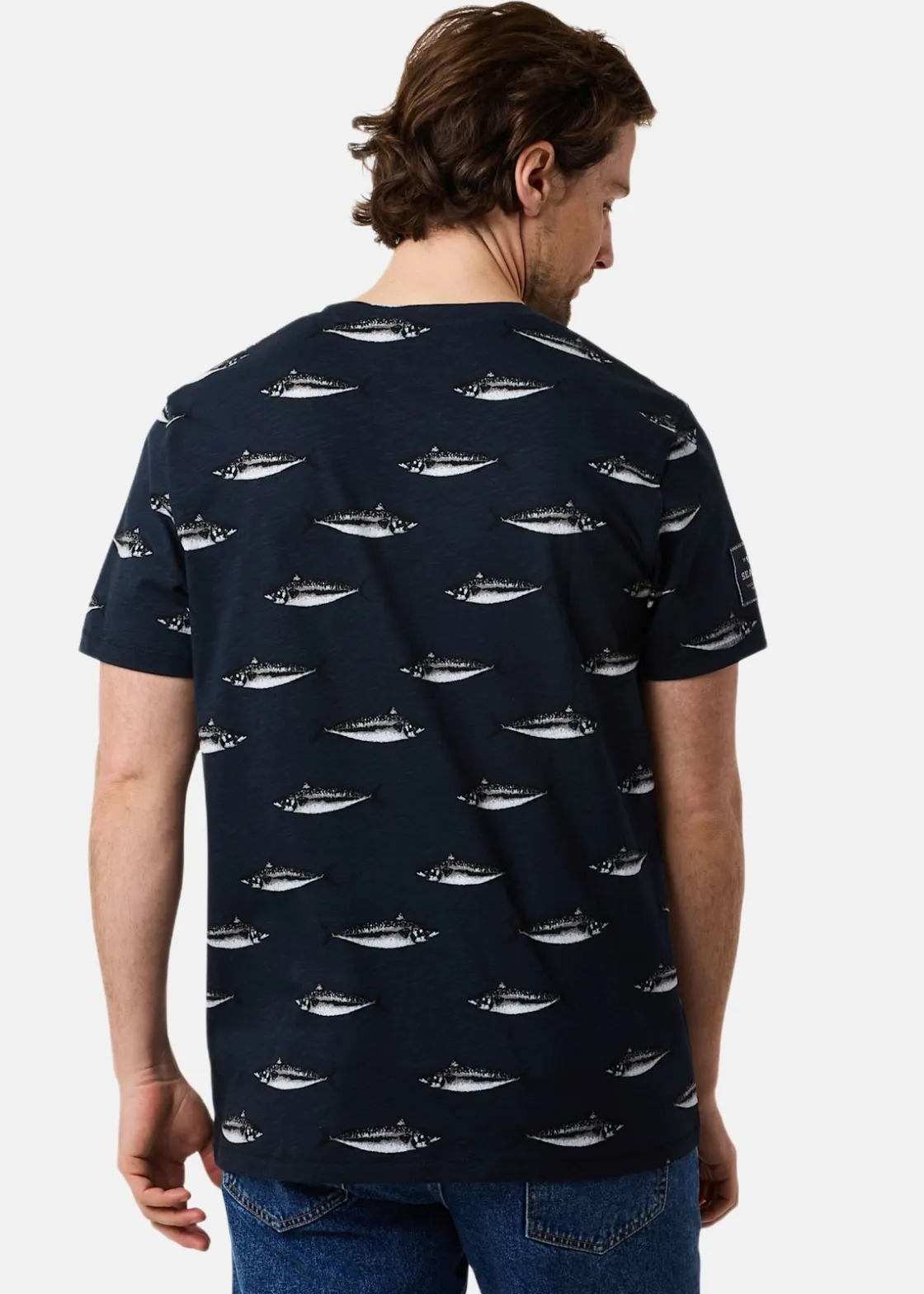 Best Seaside Ocean Tee Navy Makerill