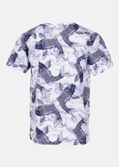 Hot Seaside Ocean Tee JR Blue Sushi