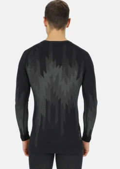 Discount Odlo M Crew neck l/s KINSHIP P black melange